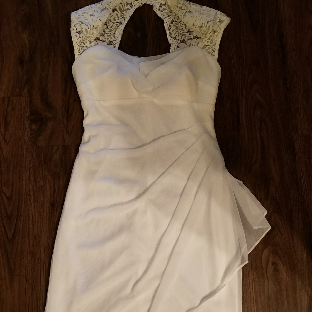 After wedding dress.